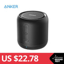 Anker Soundcore mini, Super-Portable Bluetooth Speaker with 15-Hour Playtime, 66-Foot Bluetooth Range, Enhanced Bass Microphone