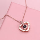 Herren Design mattschwarz lange Halskette mit Pfeil Anhänger Schmuck Kette Hip Hop Punk Rock Weihnachten Halloween Geschenk für Männer Wome