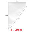 100 PCS Disposable Pastry Bag S/M/L Size Confectionery Bags For Cake Fondant Decorating Kitchen Baking Piping Bag Tools