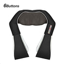 U Shape Electrical Shiatsu Body Shoulder Neck Massager Back Infrared 4D Kneading Massage Shawl Car Home Best Gift HealthCare
