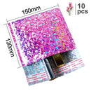 10 Stück 15 x 20 + 4 cm Roségold-Blasenumschlag/Roségoldfolien-Blasen-Mailer für Geschenkverpackungen und Hochzeitsbevorzugungsbeutel und Versandumschläge