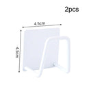 Organizador de almacenamiento, soporte para esponjas, suministros de cocina autoadhesivos, antideslizante, multiusos, accesorios para fregadero de acero inoxidable 304