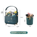 Caja de almacenamiento de cosméticos de gran capacidad a la moda, impermeable, a prueba de polvo, para baño, organizador de maquillaje de belleza, cajón de almacenamiento para el cuidado de la piel