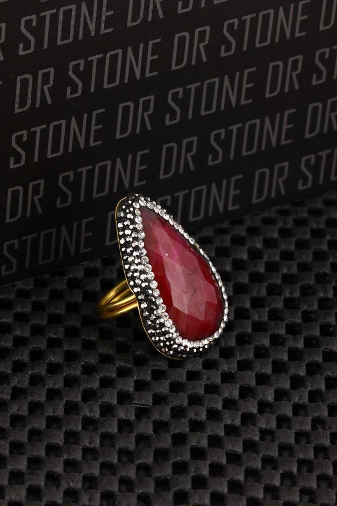 DR Stone Natural Stone Women Ceyt Ring 20 AR486