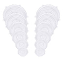 6/12Pcs Adaptable Silicone Lids Reusable Universal Food lids Cover Stretchable Washable Silicone Food Wrap Lid Kitchen Accessori