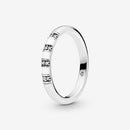 Auténtica Plata de Ley 925 princesa Tiara corona brillante amor corazón, CZ anillos para mujer compromiso joyería aniversario