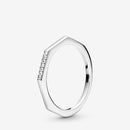 Auténtica Plata de Ley 925 princesa Tiara corona brillante amor corazón, CZ anillos para mujer compromiso joyería aniversario