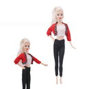 Fashion Elegant Barbies Dress + 1 Shoes Casual Wear For 11.8 Inch Barbie Clothes Accesorios Shoes,Toys For Girls,Birthday Gift