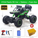 ZWN 1:12/1:16 4WD RC coche con luces Led 2,4G Radio Control remoto coches Buggy todoterreno Control camiones niños juguetes para niños