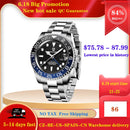 PAGANI DESIGN New Luxury Men Mechanical Wristwatch Stainless Steel GMT Watch Top Brand Sapphire Glass Men Watches reloj hombre