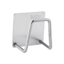 Kitchen Organizer Stainless Steel Sponge Storage Holder Self Adhesive Sink Soap Drain Drying Rack Bathroom Wall Hook Accessories