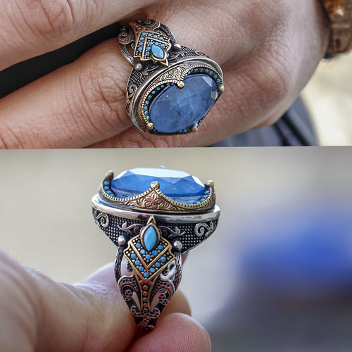 ALA Series | Special Design Sultan Ring Fashion Turkish Premium Quality Handmade Jawelery