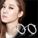 2021 New Arrival Fashion Luxury 925 Sterling Silver Pink CZ Drop Stud Earing  For Women Valentine's Day Gift Z5