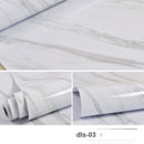 Película decorativa DIY blanca perla, papel de pared autoadhesivo de PVC, pegatinas de renovación de muebles, papel tapiz impermeable para armario de cocina