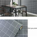 Película decorativa DIY blanca perla, papel de pared autoadhesivo de PVC, pegatinas de renovación de muebles, papel tapiz impermeable para armario de cocina