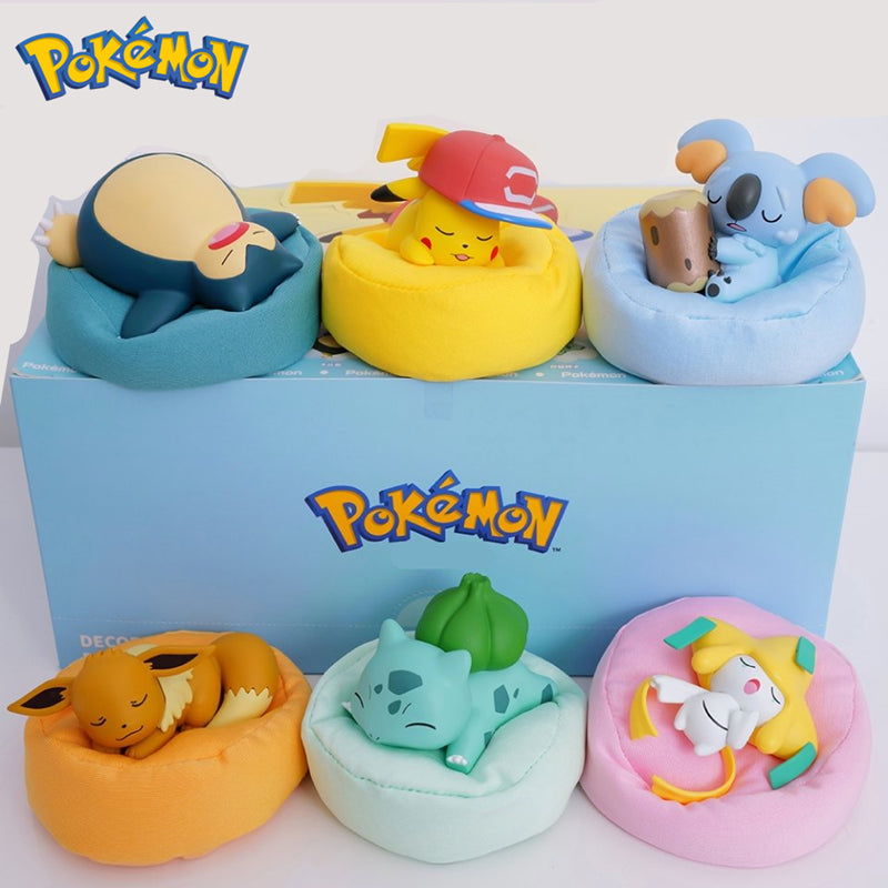 Figuras de Pokemon juguetes Pokemon Sleep Pikachu Pokemon adornos Tide Starry Dream Series figuras muñecas marca de dibujos animados regalo de cumpleaños