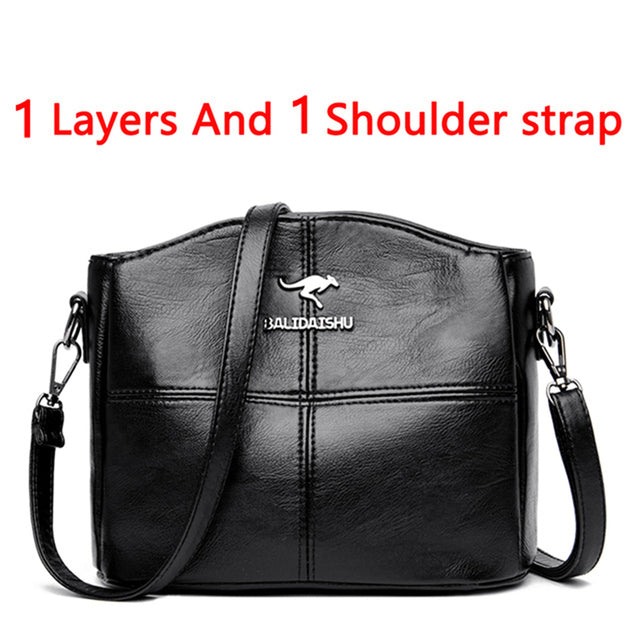 High Quality Soft PU Leather Shoulder Crossbody Bags for Women 2020 New Luxury Handbags Women Bags Designer Messenger Bag Sac