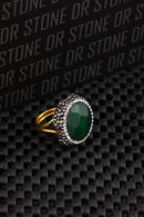 DR Stone Anillo Ceyt Mujer Piedra Natural 20 AR491