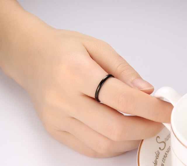 Korean Rose Gold Nail Steel Couple Ring Screw Personality Ring Titanium Gold Nail Steel Couple Ring