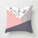 Kurze Marmor geometrische Kissenbezug Sofa Home Decor Wohnzimmer Kissen 45 * 45 Kissenbezug Polyester Throw Home Decor Kissenbezug