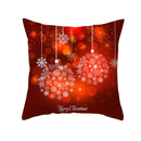 Pillowcase Christmas Cushion Cover Decorative Sofa Pillow Case Seat Car Throw Christmas Decoration Pillows Decor Home Decor