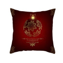 Pillowcase Christmas Cushion Cover Decorative Sofa Pillow Case Seat Car Throw Christmas Decoration Pillows Decor Home Decor