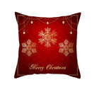 Christmas Cushion Cover Red Home Decor Sofa Pillow Case Cover Seat Car Throw Pillowcase Christmas 45*45 Pillows For Home