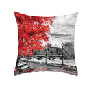 Cushion Cover Red Lovers Wedding Party Decorative Sofa Cover Case Seat Car Home Decor Throw Pillows 45x45cm Decor Home