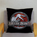 Pillow Cover Super Jurassic Park Dinosaur Print Throw Soft Plush Cushion Cover 45*45 Pillowcase Sofa Home Decor Cushion Covers