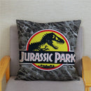 Pillow Cover Super Jurassic Park Dinosaur Print Throw Soft Plush Cushion Cover 45*45 Pillowcase Sofa Home Decor Cushion Covers