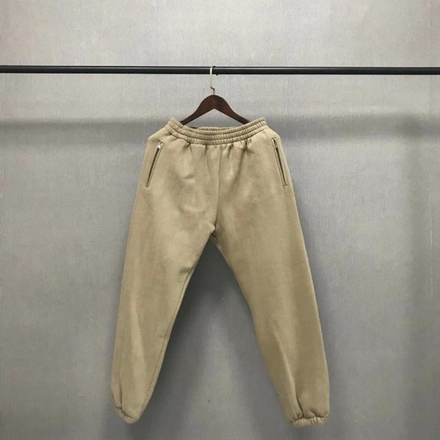 Solid SEASON 6 Sweatpants 20FW Herren Damen Kanye West Pants Velvet Cotton Season Series Hose Zipper Pocket Tag