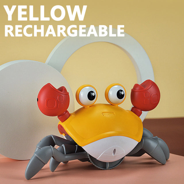 Induction Escape Crab Rechargeable Electric Pet Musical Toys Children&