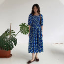 Vestido largo de gasa con estampado floral para mujer 2012 #