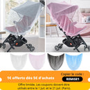 Baby Stroller Pushchair Mosquito Insect Shield Net Safe Infants Protection Mesh Stroller Accessories Mosquito Net 150cm
