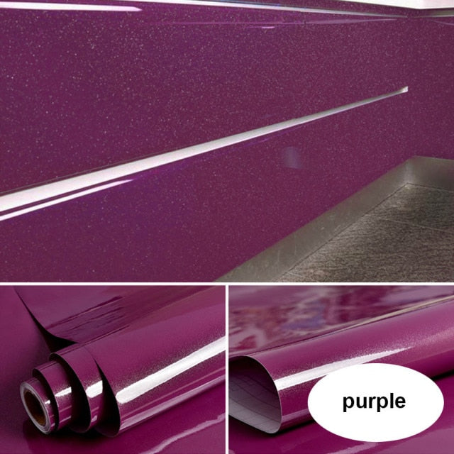 Papel pintado autoadhesivo europeo pintura Flash PVC papeles de pared cocina armario puerta muebles DIY pegatinas vinilo película decorativa