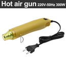 220V DIY Using Heat Gun Electric Power tool hot air 300W temperature Gun with supporting seat Shrink Plastic DIY tool color