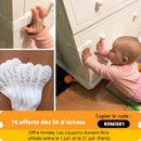 10Pcs/Lot Child Lock Protection Of Children Locking Doors For Children's Safety Kids Safety Plastic Protection Safety Lock