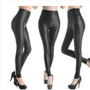 YSDNCHI Sexy Legging Punk negro pantalones ajustados moda alta cintura estiramiento Push Up Leggins