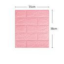 DIY Wall stickers 3D self-adhesive wallpaper Home creative TV Background foam wall brick decorative waterproof Wall Sticker