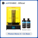 ANYCUBIC Photon Mono X 3D Printer 8.9 inch 4K Monochrome LCD UV Resin Printers 3D Printing High Speed APP Control SLA 3D Printer