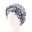 Cotton print muslim turban scarf for women islamic inner hijab caps Arab wrap head scarves femme musulman turbante mujer