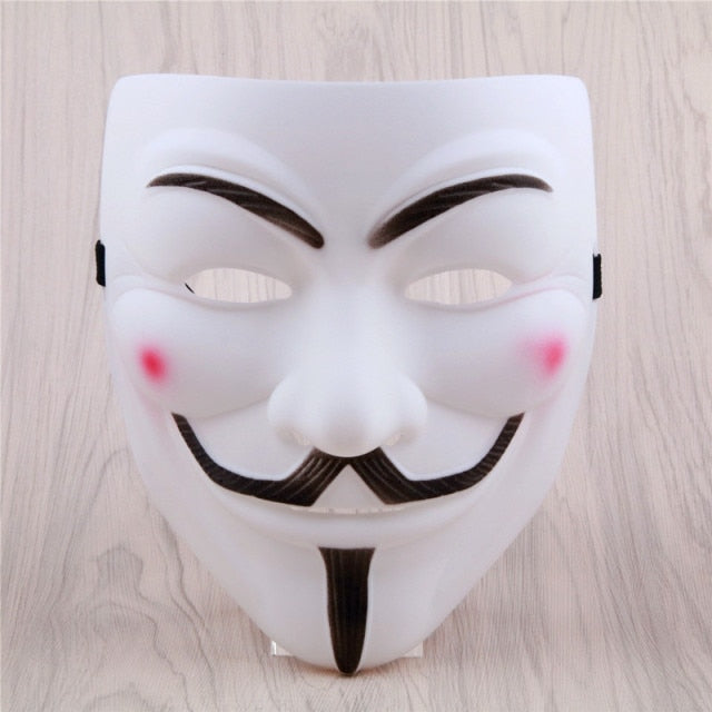 1 unidad de disfraces de Cosplay Steampunk de carnaval anónimo, máscara de Cosplay de Anime para la cara, tocado, accesorios de máscara para fiesta de Halloween