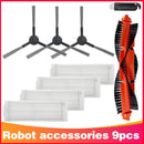 Hepa Filter Roller Side Brush Mop Rag Cloth for Xiaomi Mijia LDS / STYJ02YM / Conga 3490 Viomi V2 PRO V3 SE Robotic Vacuum Parts