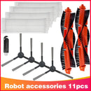 Hepa Filter Roller Side Brush Mop Rag Cloth for Xiaomi Mijia LDS / STYJ02YM / Conga 3490 Viomi V2 PRO V3 SE Robotic Vacuum Parts