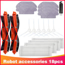 Hepa Filter Roller Side Brush Mop Rag Cloth for Xiaomi Mijia LDS / STYJ02YM / Conga 3490 Viomi V2 PRO V3 SE Robotic Vacuum Parts