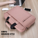 Funda para portátil 13,3 14 15,6 17,3 pulgadas, bolsa impermeable para portátil para Macbook Air Pro 13 15, bolso de hombro para ordenador, maletín