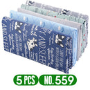 Teramila 5 PCS/Pack Cotton Fabirc Flower Printed Cloth For Dress Sewing Patchwork Fabrics DIY Handicraft Quilting Needlework