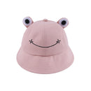 Child-Parents Frog Bucket Hat For Women Summer Autumn Plain Female Panama Outdoor Hiking Beach Fishing Sunscreen Woman Bob Caps