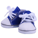 14 Styles 7 cm Canvas Doll Shoes Clothes Accessories For 43 cm Born Baby Clothes 18 Inch American Doll Girl Toy Our Generation