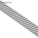 Chzimade 3X100CM pegatinas reflectantes para ropa lámina de estampado en caliente película de vinilo de transferencia de calor cinta reflectante DIY hierro en tela